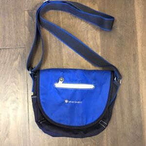 Sherpani crossbody bag black Royal blue